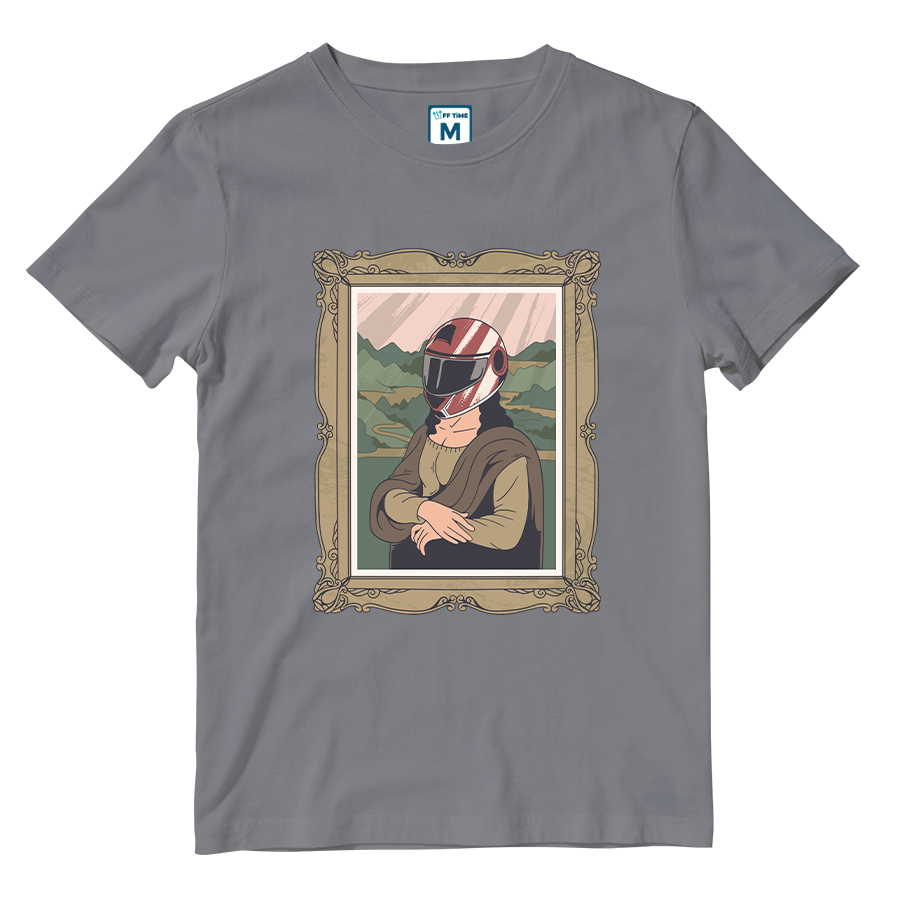 Cotton Shirt: Mona Lisa Helmet
