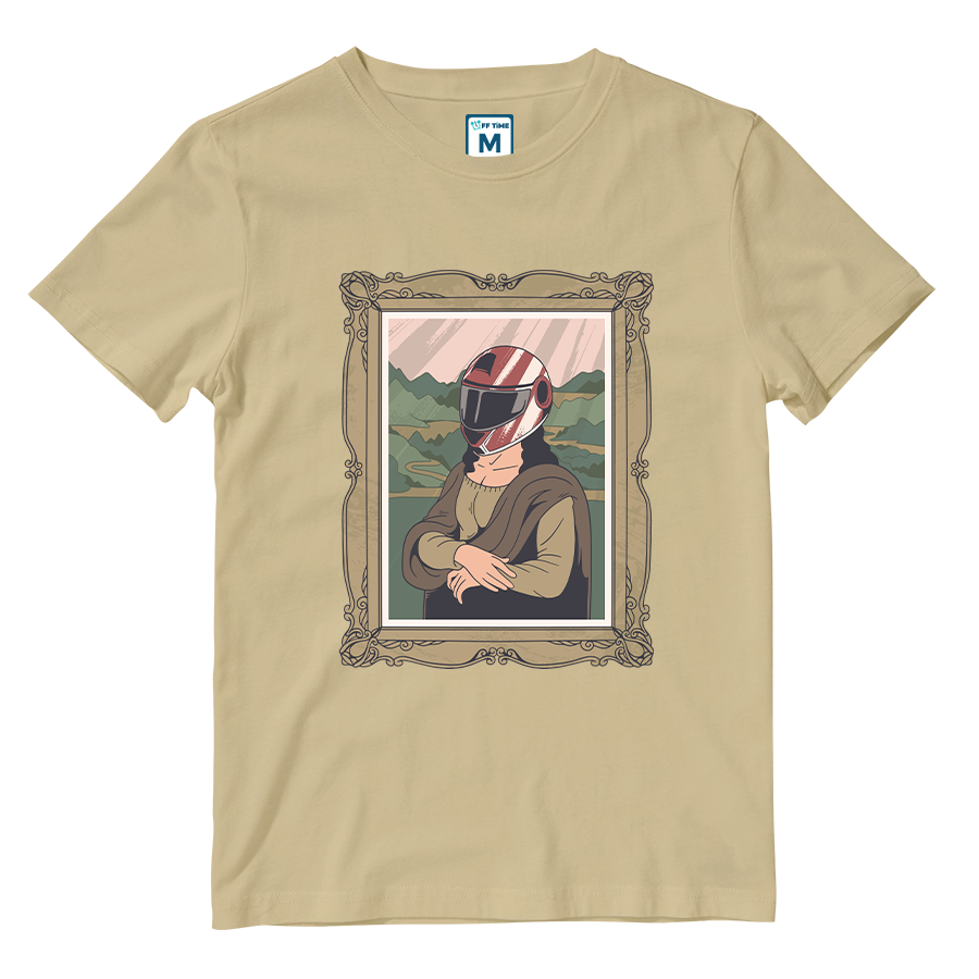 Cotton Shirt: Mona Lisa Helmet