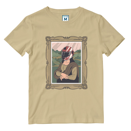 Cotton Shirt: Mona Lisa Helmet