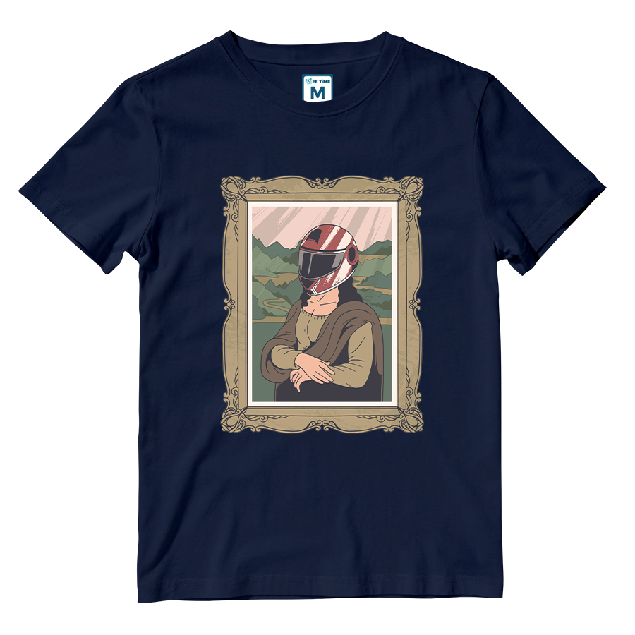 Cotton Shirt: Mona Lisa Helmet