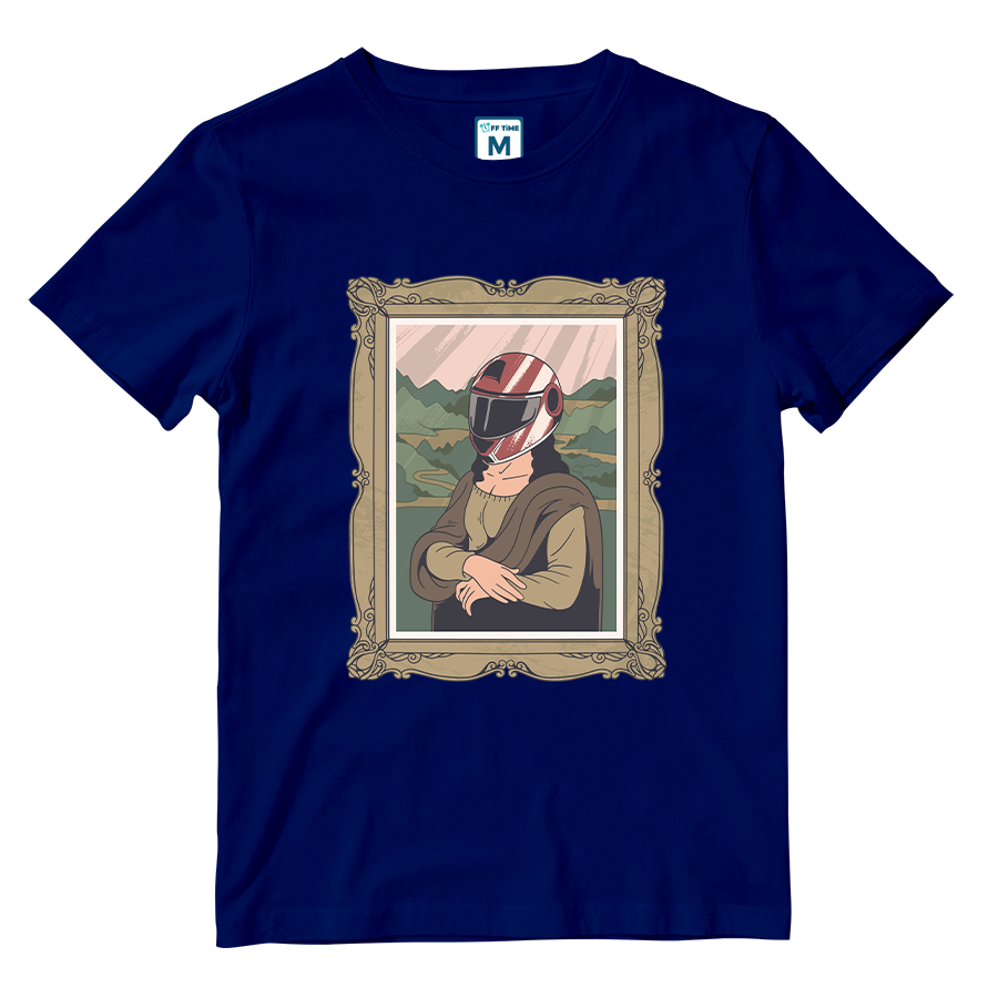 Cotton Shirt: Mona Lisa Helmet