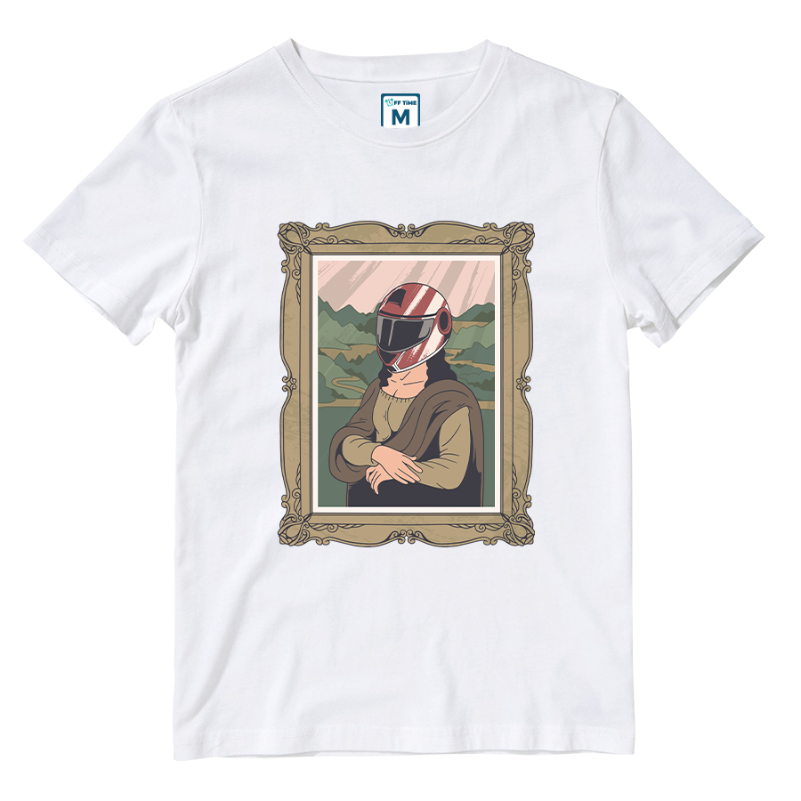 Cotton Shirt: Mona Lisa Helmet