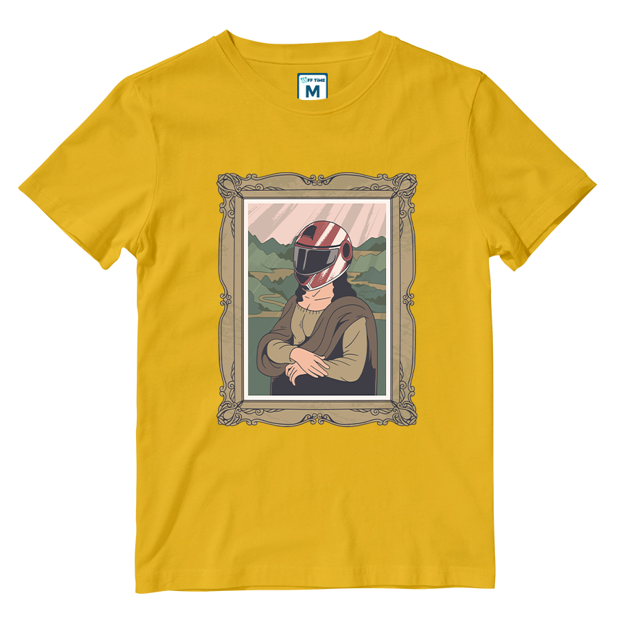 Cotton Shirt: Mona Lisa Helmet