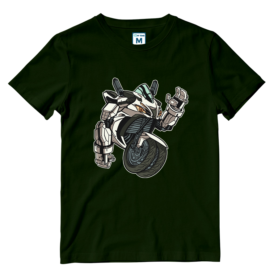 Cotton Shirt: Motor Robot