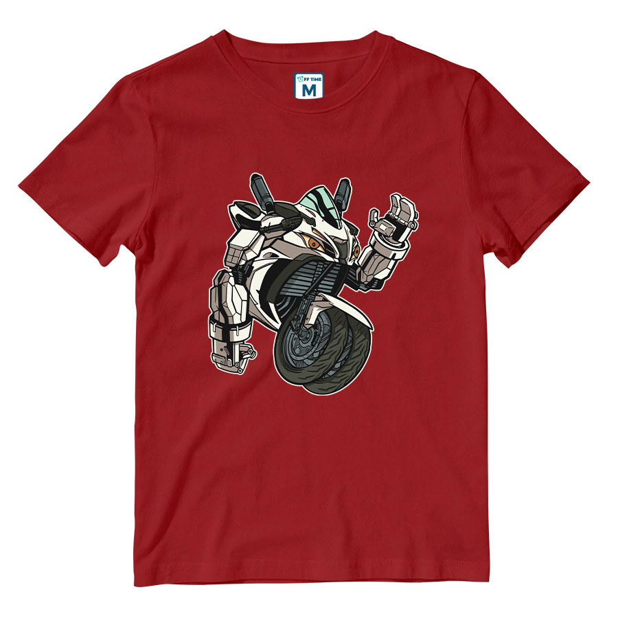 Cotton Shirt: Motor Robot