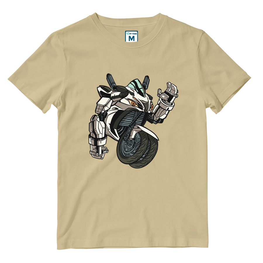 Cotton Shirt: Motor Robot