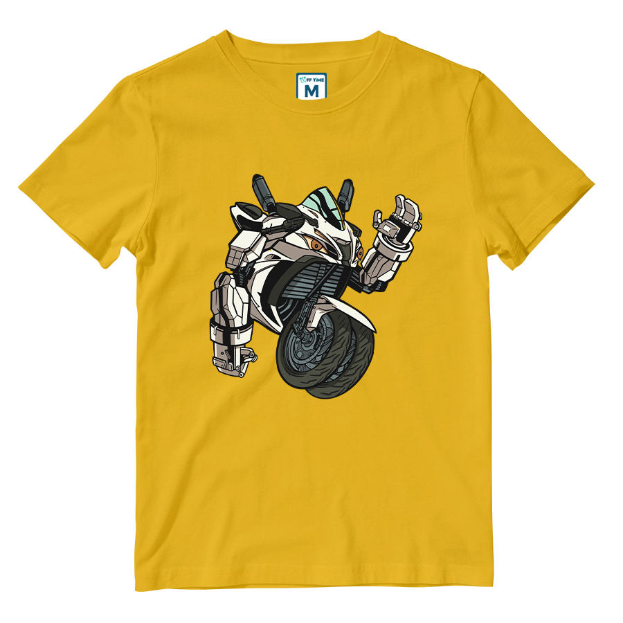 Cotton Shirt: Motor Robot