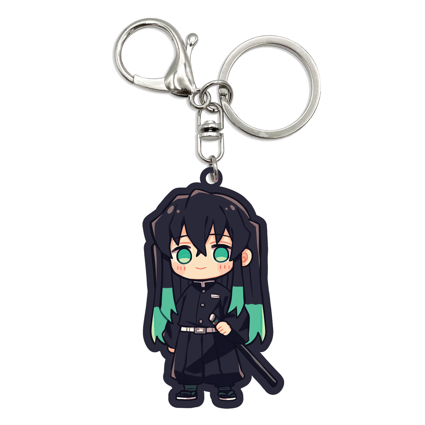 Acrylic Bag Charm: Muichiro Smirk
