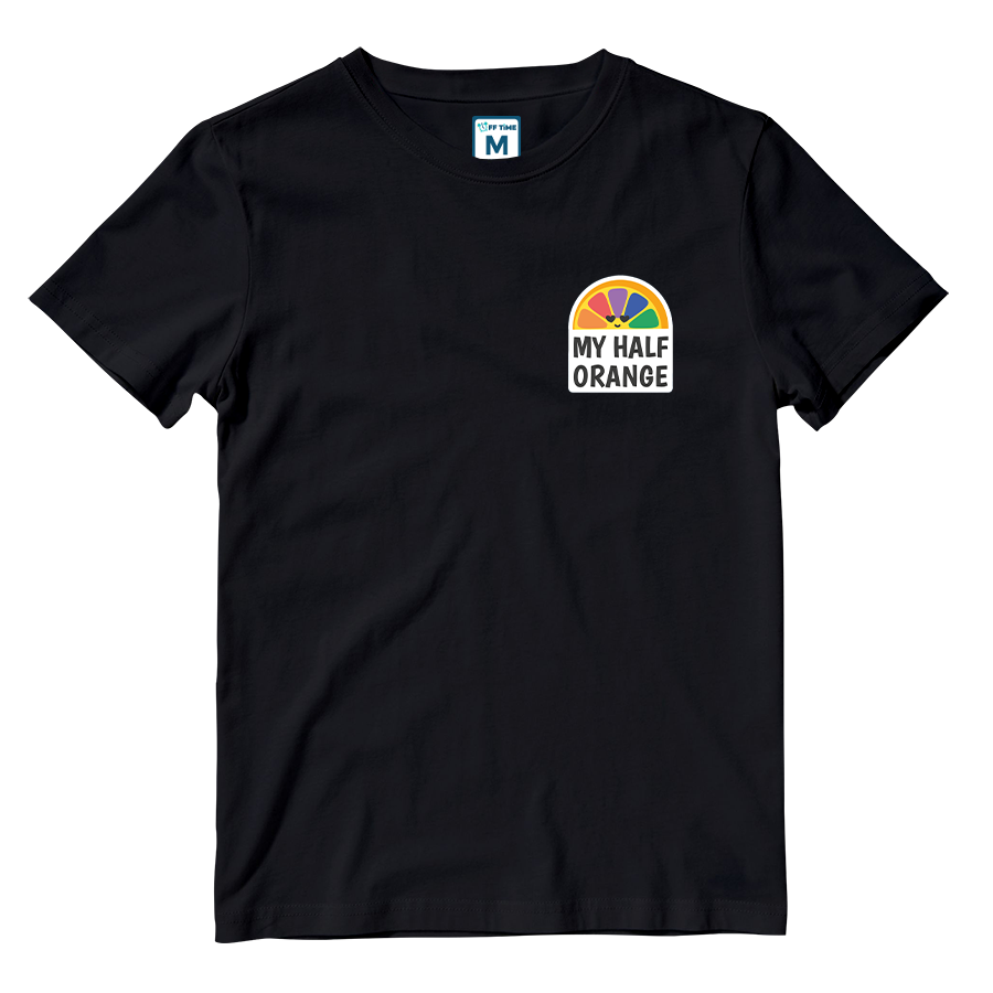 Cotton Shirt: My Half Orange