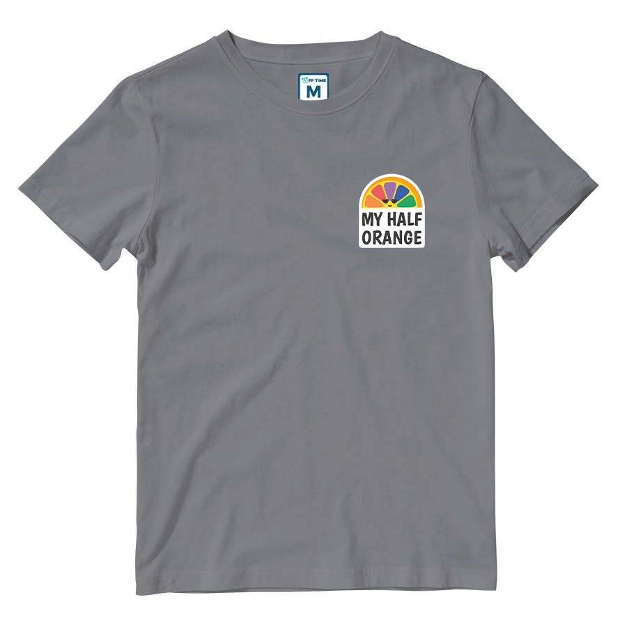 Cotton Shirt: My Half Orange
