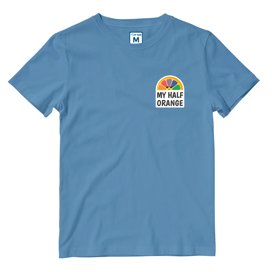 Cotton Shirt: My Half Orange