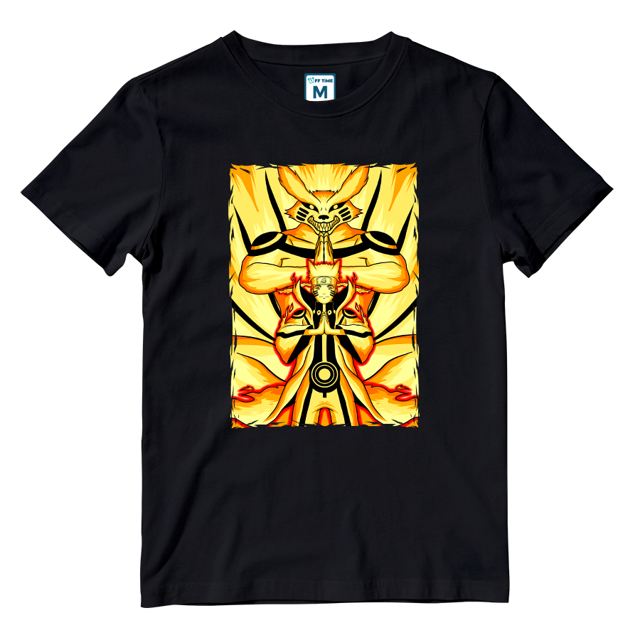 Cotton Shirt: Naruto Nine Tails