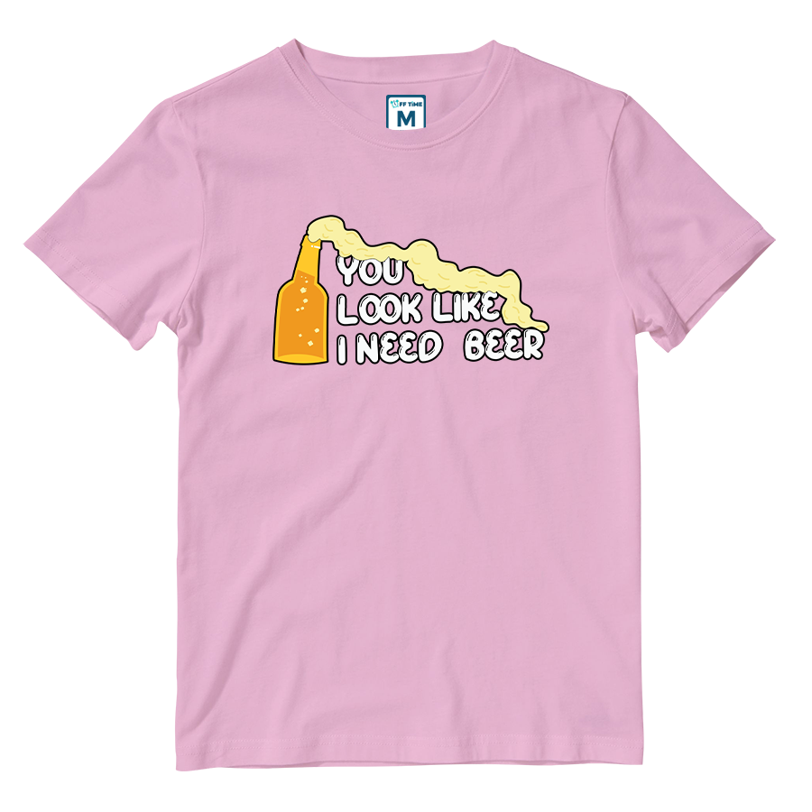 Cotton Shirt: Need Beer