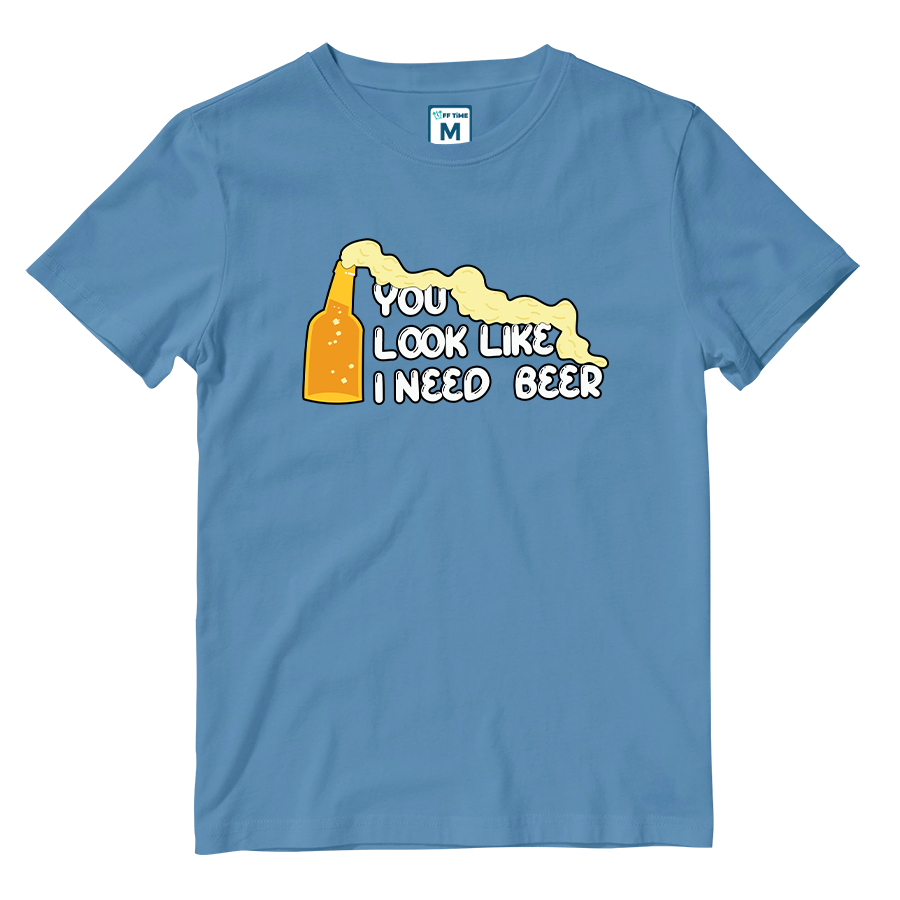 Cotton Shirt: Need Beer