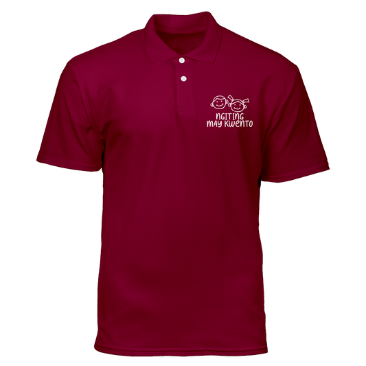 Cotton Polo Shirt: Ngiting May Kwento Pocket