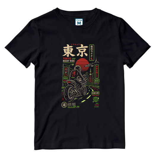Cotton Shirt: Night Ride