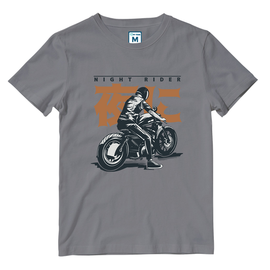 Cotton Shirt: Night Rider