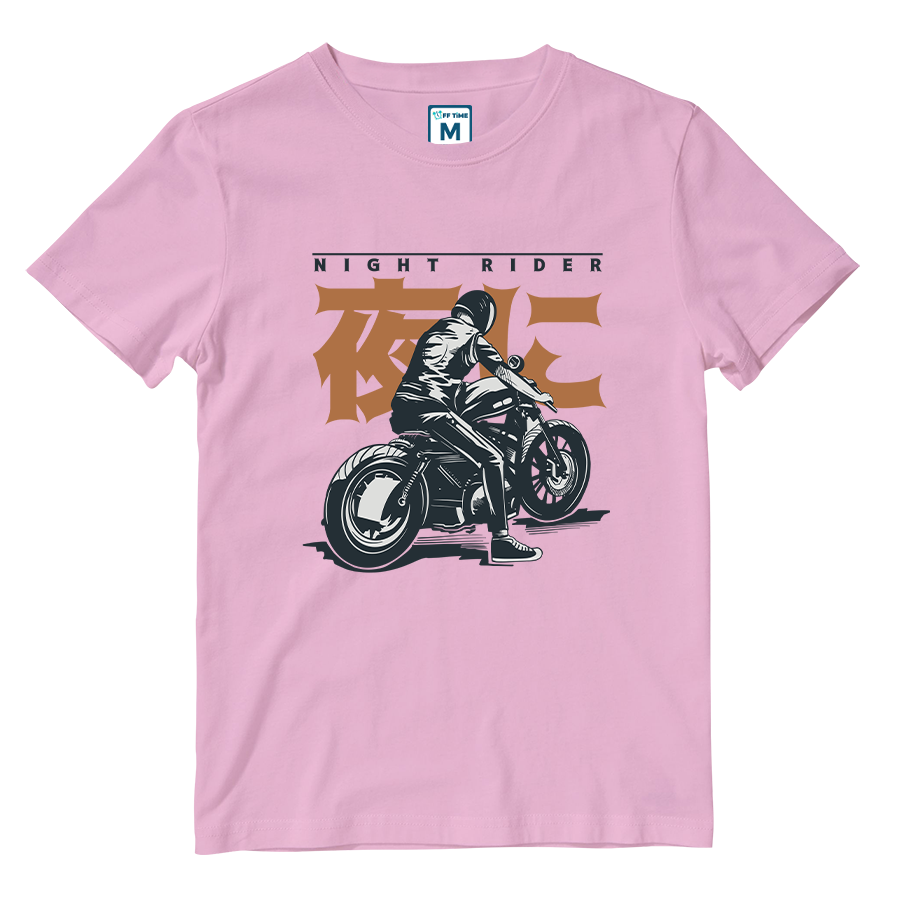 Cotton Shirt: Night Rider