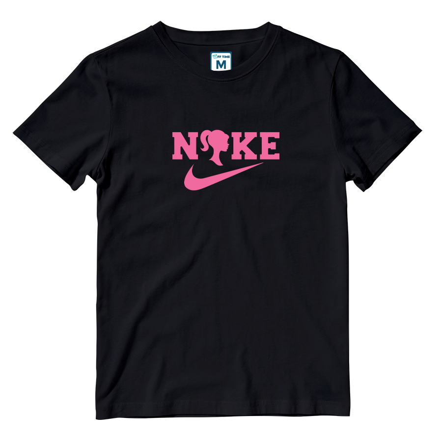 Cotton Shirt: Nike Barbie
