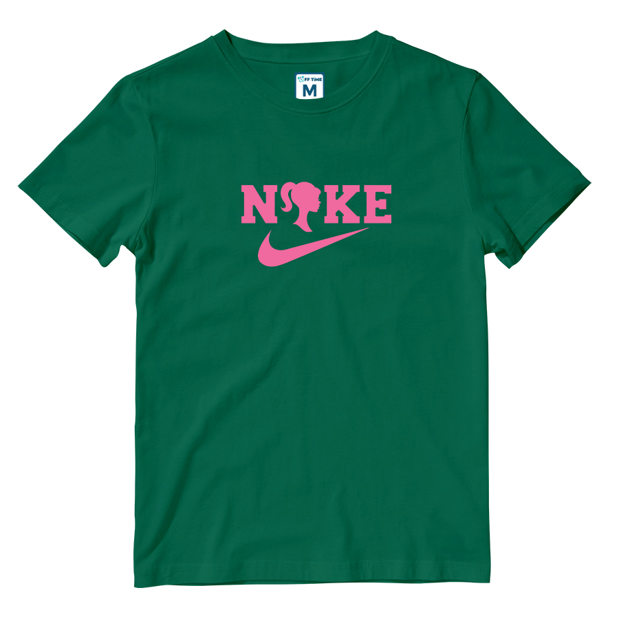 Cotton Shirt: Nike Barbie