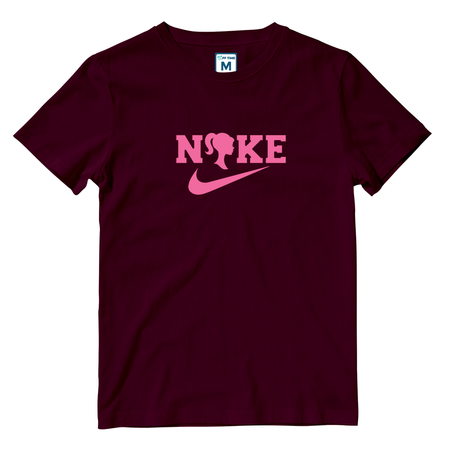 Cotton Shirt: Nike Barbie