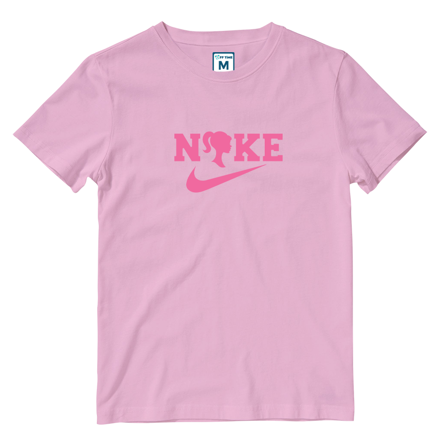 Cotton Shirt: Nike Barbie