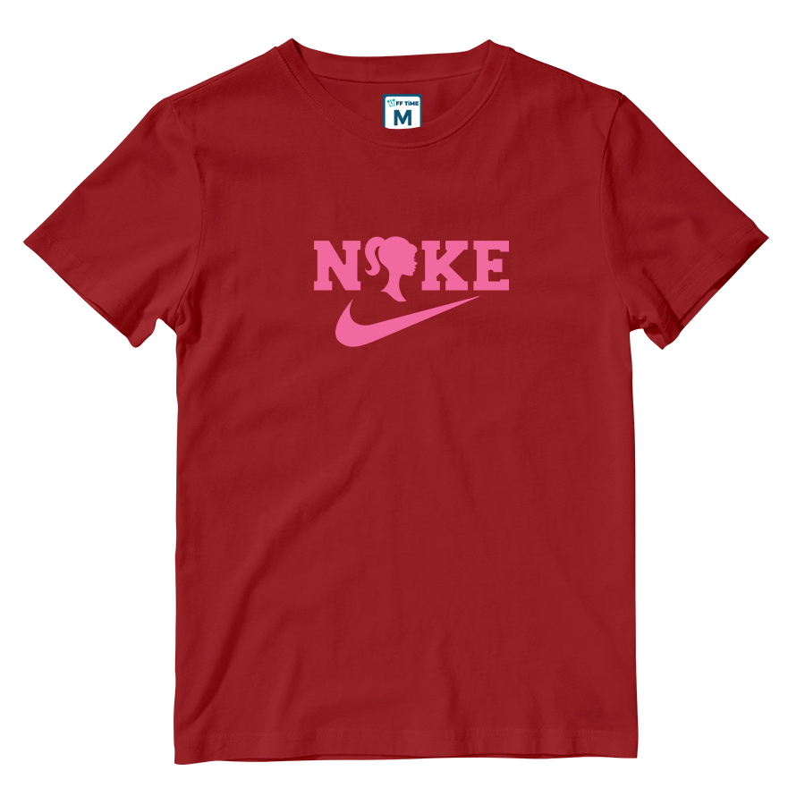 Cotton Shirt: Nike Barbie