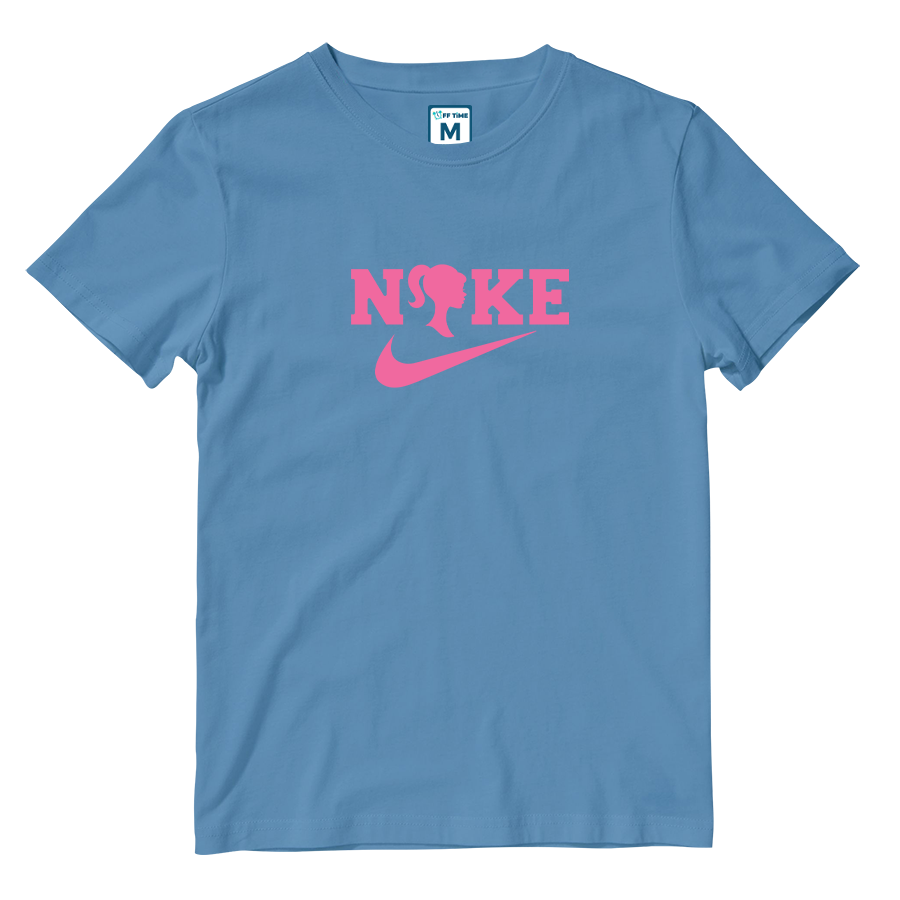Cotton Shirt: Nike Barbie