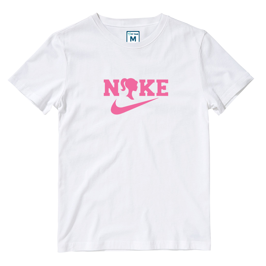 Cotton Shirt: Nike Barbie