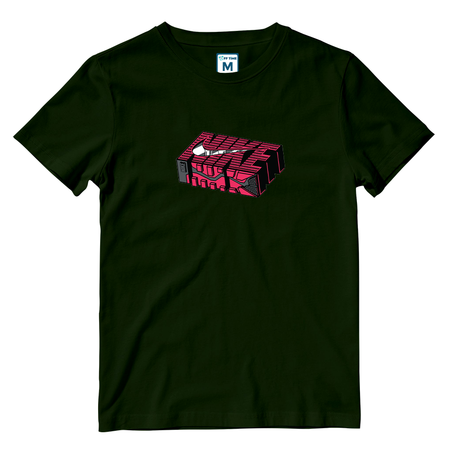 Cotton Shirt: Nike Geometric