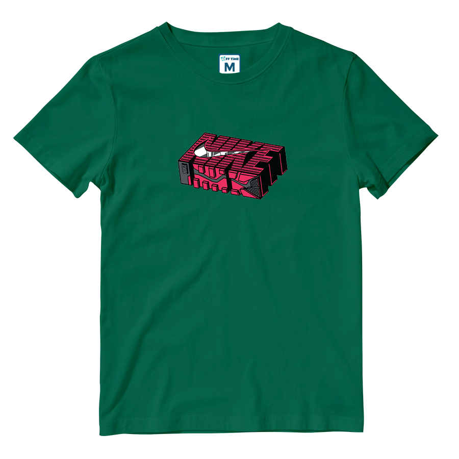 Cotton Shirt: Nike Geometric