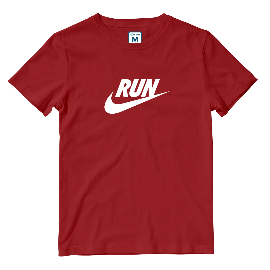 Cotton Shirt: Nike Run
