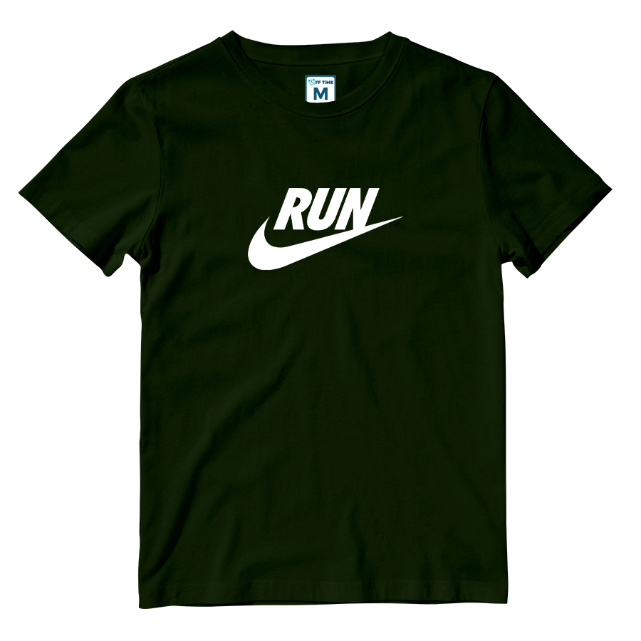 Cotton Shirt: Nike Run