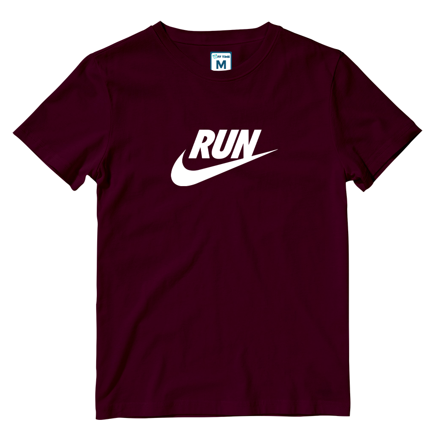 Cotton Shirt: Nike Run