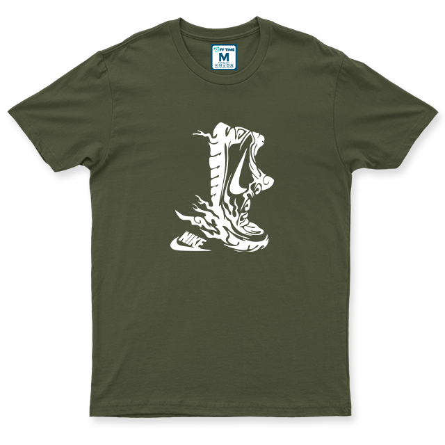 Drifit Shirt: Nike Running Shoes