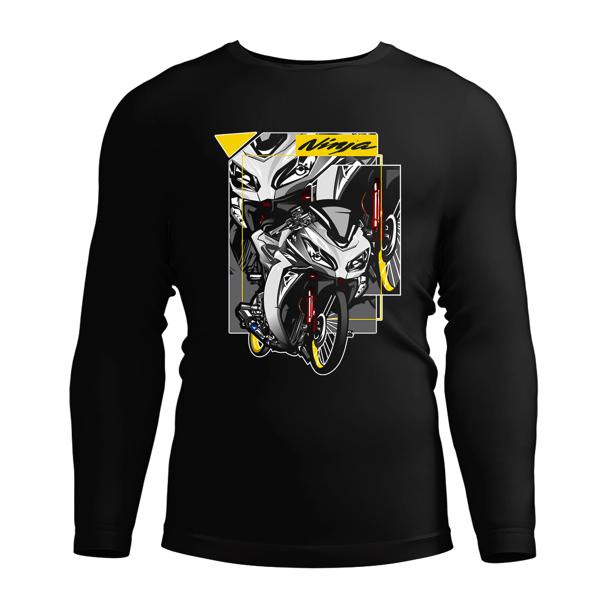 Long Sleeve Drifit Shirt: Ninja