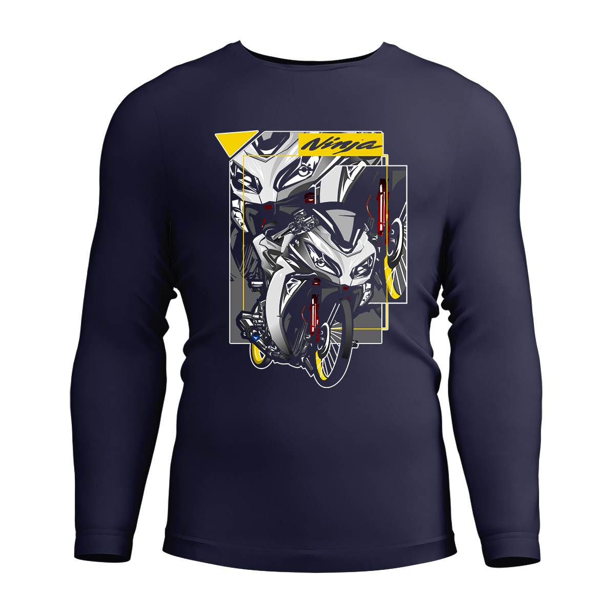 Long Sleeve Drifit Shirt: Ninja