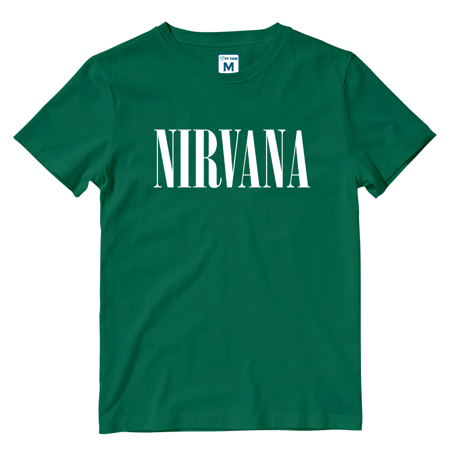 Cotton Shirt: Nirvana Logo
