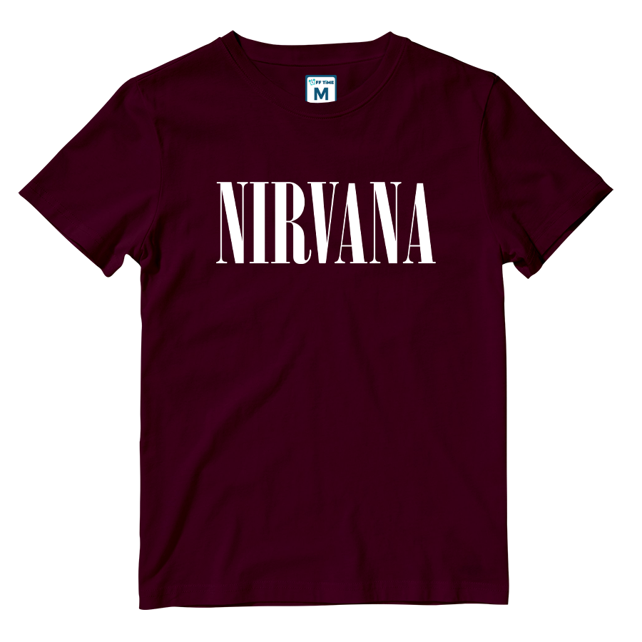 Cotton Shirt: Nirvana Logo