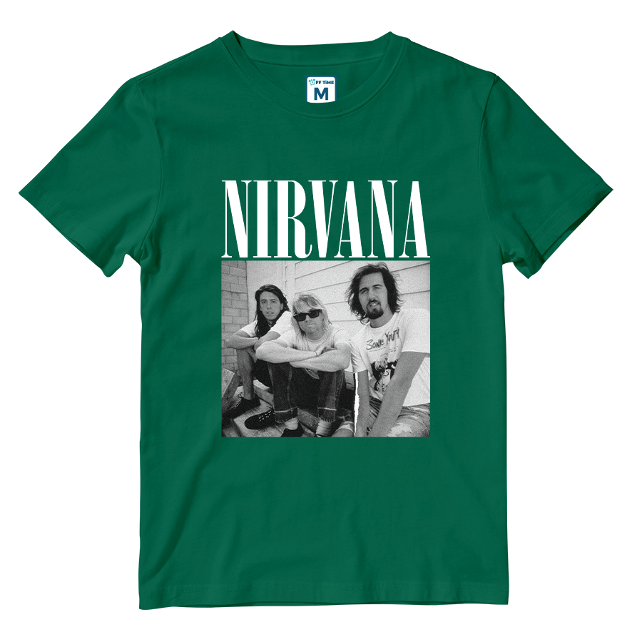 Cotton Shirt: Nirvana Monochrome