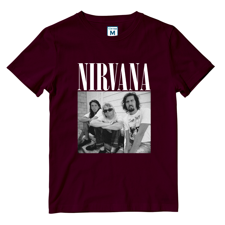 Cotton Shirt: Nirvana Monochrome