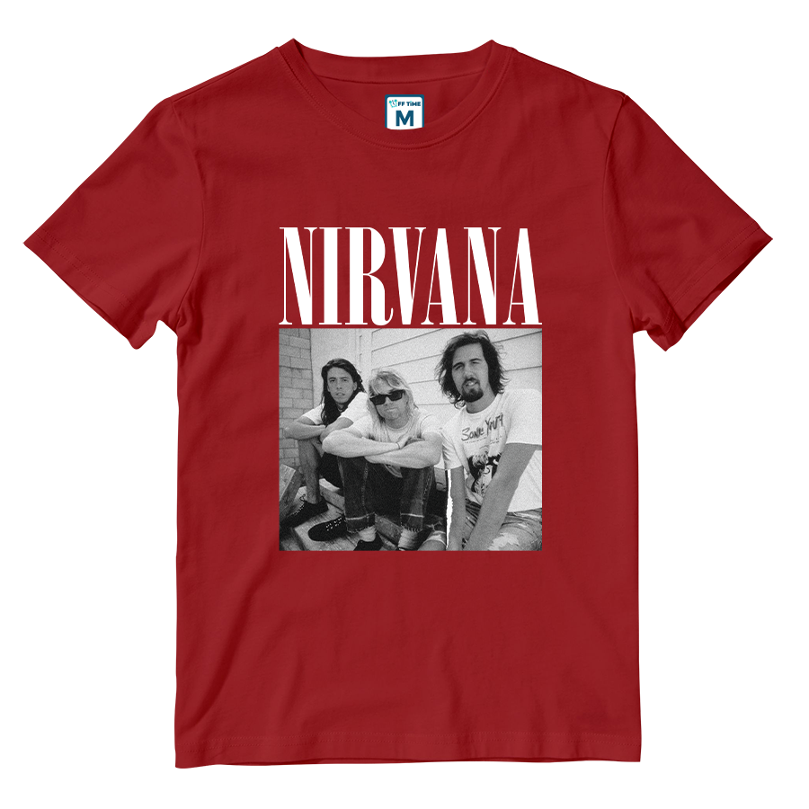 Cotton Shirt: Nirvana Monochrome