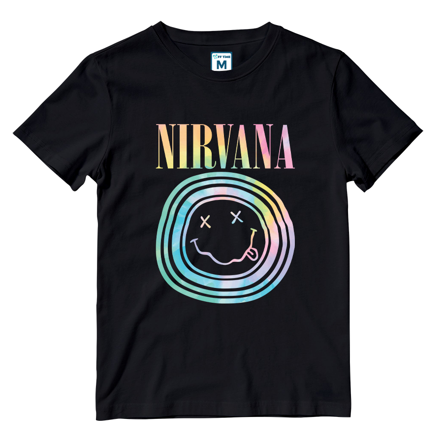 Cotton Shirt: Nirvana Tie Dye