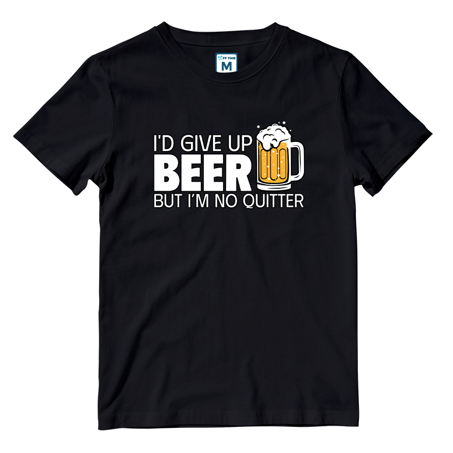 Cotton Shirt: No Quitter