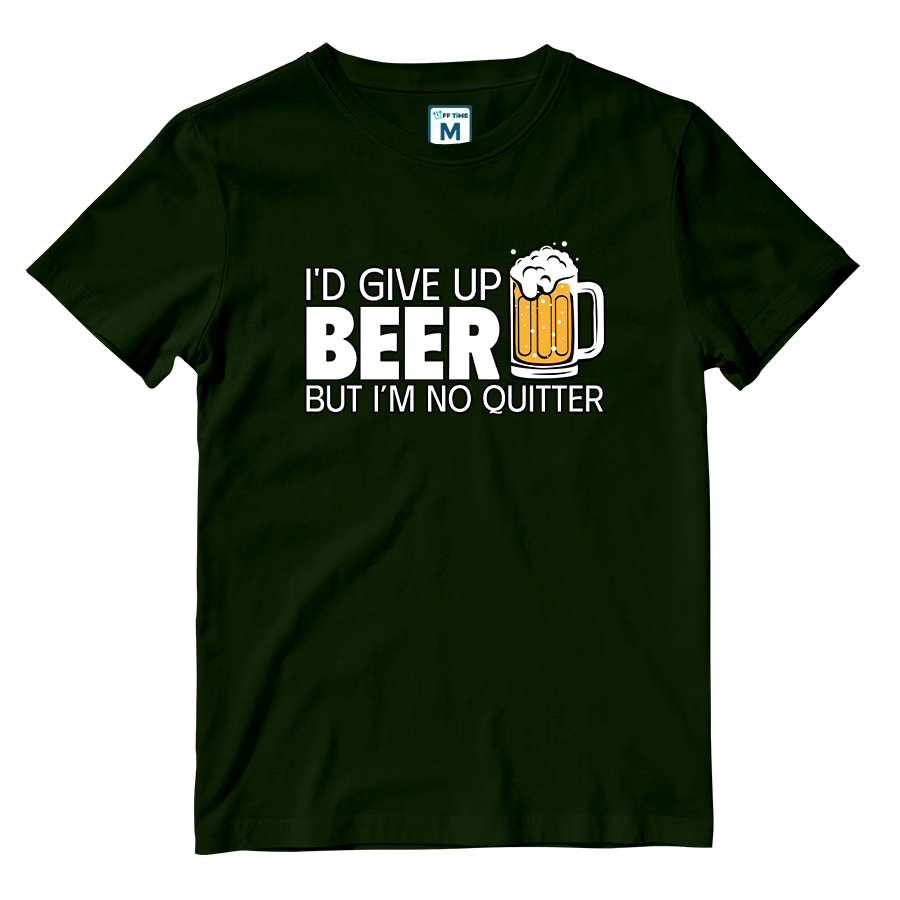 Cotton Shirt: No Quitter