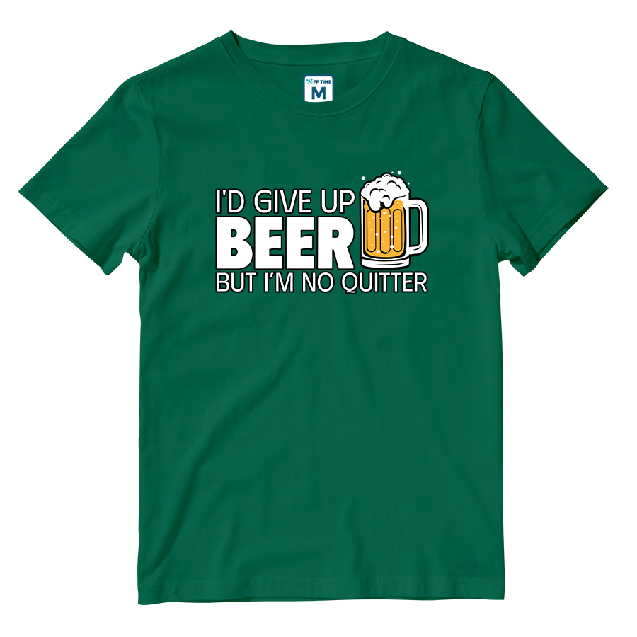 Cotton Shirt: No Quitter