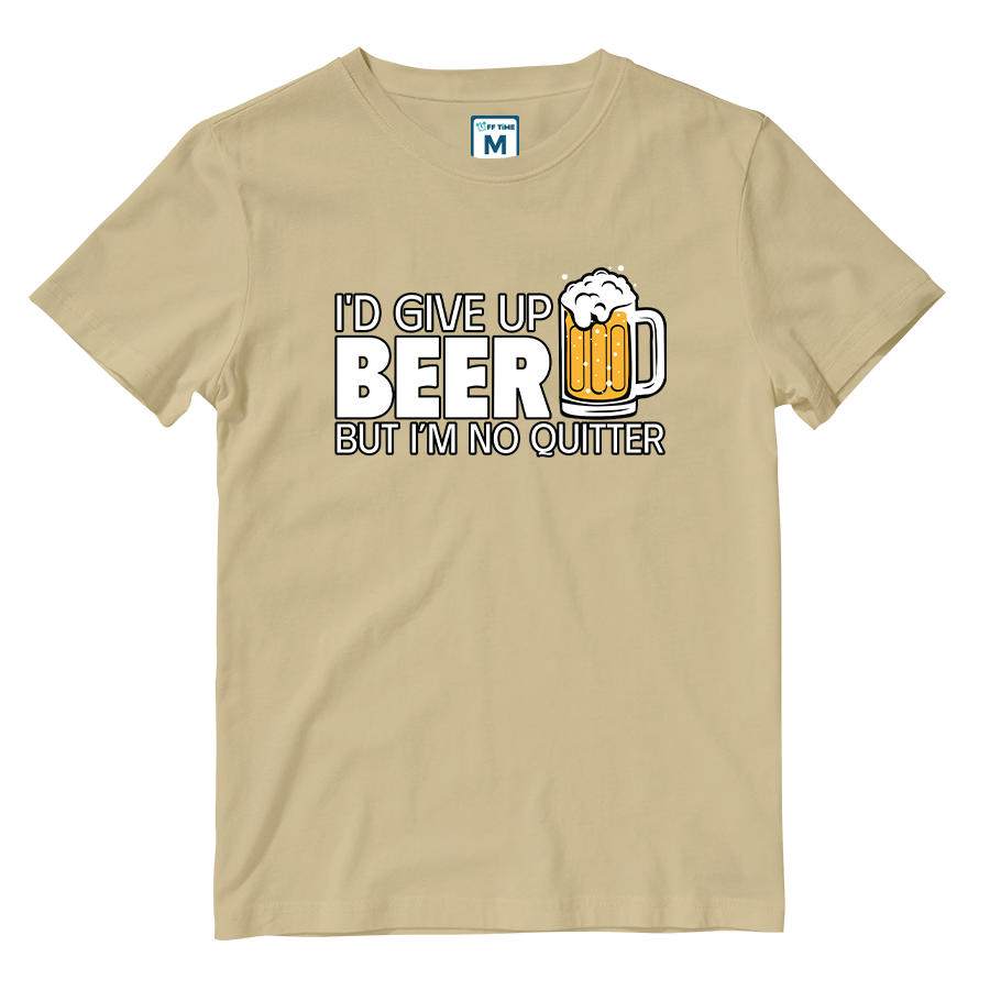 Cotton Shirt: No Quitter