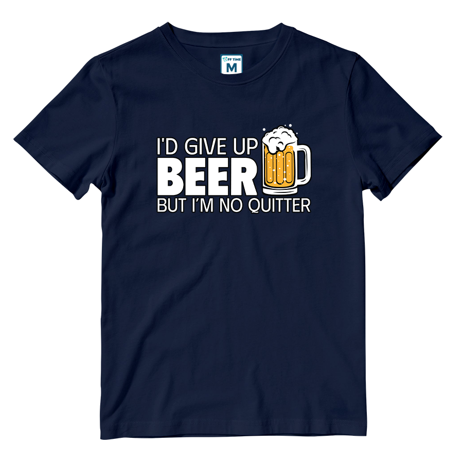 Cotton Shirt: No Quitter