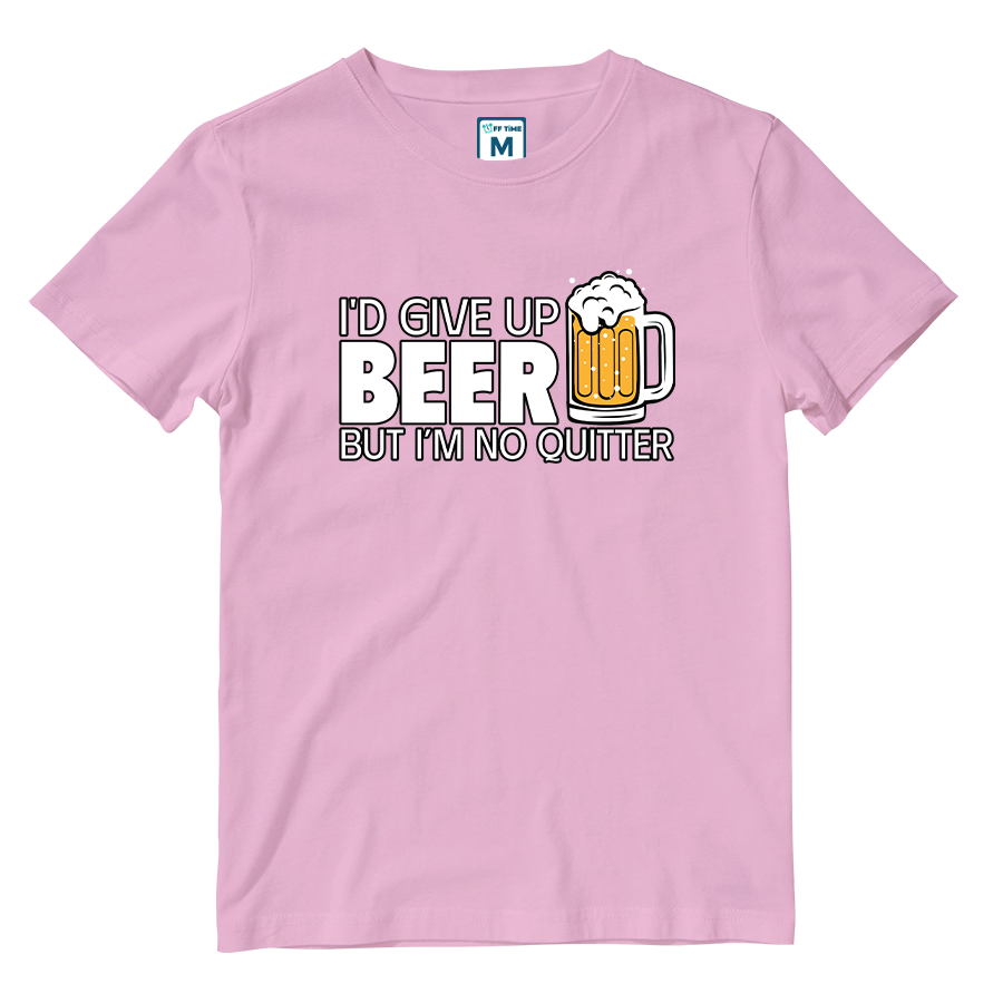 Cotton Shirt: No Quitter