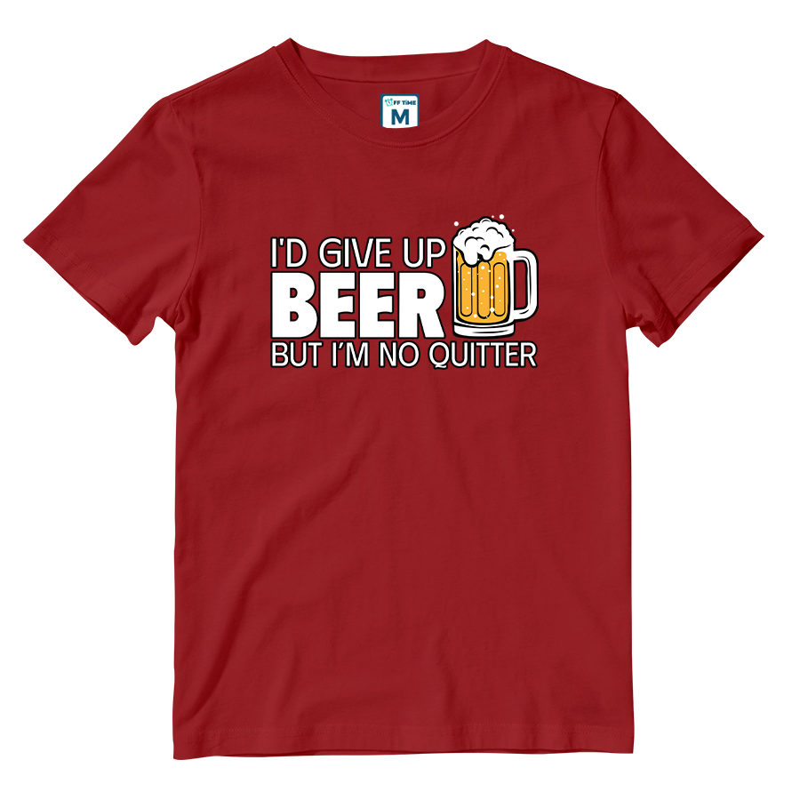Cotton Shirt: No Quitter